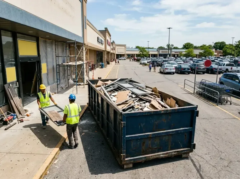 retail-store-renovation-debris-003 — frequently asked questions, Roll-off Dumpster Rentals in Belton, MO